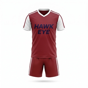 Uniformes de Fútbol al por Mayor para Hombre y Mujer, Conjunto de Ropa Deportiva de Poliéster para Entrenamiento de Equipo - Product Image 1