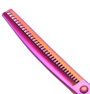 Tijeras de Adelgazamiento de Acero Inoxidable para Belleza con Certificación CE, Punta Afilada de 32 Dientes, Mango Mediano - Instrumentos de Corte de Cabello de Un Solo Uso - Product Image 5