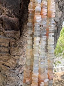 Multi Moonstone Square Beads, Natural <b>Spacer</b> Strand (5-6 mm) - Product Image 6
