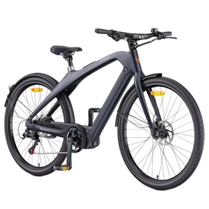 Electric Commuter <b>Bike</b>, Mid-Drive 36V, Carbon Fiber <b>Frame</b>, GPS Enabled, Urban Smart Ride - Product Image 3