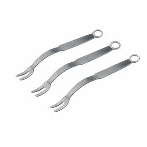 ชุดเครื่องมือดึงเอ็นกระดูกต้นขาแบบมาตรฐาน PCL ระดับพรีเมียม 3 ชิ้น สำหรับการผ่าตัดข้อเข่า ผลิตจากเหล็กกล้าไร้สนิม ได้รับการรับรองมาตรฐาน CE - Product Image 1