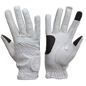 Guantes de Golf Unisex de Cuero Genuino, Suaves y Transpirables, con Correa de Muñeca Ajustable, Resistentes al Desgaste, para Deportes - Product Image 1
