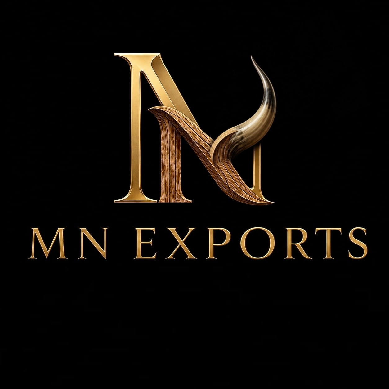 M N EXPORTS logo