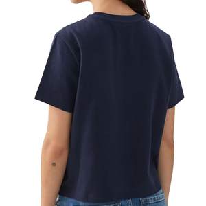 T-shirt graphique oversize pour femme en coton avec imprimé numérique, style streetwear décontracté, personnalisable avec logo, fournisseur OEM en gros - Product Image 2