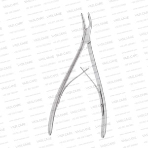Tebbetts Rongeur 6-1/4" 16cm 2.5mm pour la résection des os de la colonne vertébrale nasale, des cartilages, des cartilages turbinés et des voûtes nasales, instrument de rhinoplastie et de septoplastie - Product Image 2