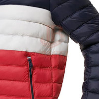Vestes d'hiver pour hommes de haute qualité, personnalisées, avec fermeture éclair intégrale, tendance, imperméables et grandes tailles.
