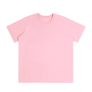 เสื้อยืดคอกลมแขนสั้นผ้าฝ้ายเนื้อหนัก 260GSM คุณภาพสูง ทรงหลวมไหล่ตก หนา ไม่มีลาย เหมาะสำหรับชมรม ออกกำลังกาย มหาวิทยาลัย ผู้ชาย ผู้หญิง - Product Image 5