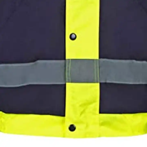 Veste de sécurité haute visibilité, vêtements de travail réfléchissants personnalisés, fermeture à boutons, poches utilitaires pour les équipes de construction et de travaux routiers - Product Image 5