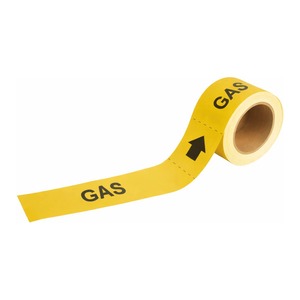 Marqueurs flexibles pour tuyaux de gaz Brady - To-Go - Vinyle ou polyester résistant à la chaleur - 1 po x 8 po - Product Image 1