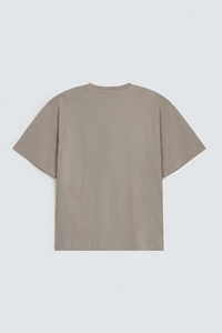 T-shirt à manches courtes pour homme, vert olive, col rond, coupe classique, jersey de coton, imprimé, style décontracté, logo sur le devant - Product Image 6