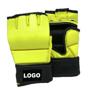 Guantes de Levantamiento de Pesas con Logotipo Personalizado para Gimnasio, Hombres y Mujeres, Disponibles para Entrenamiento, Fitness, MMA, Grappling, Sparring, Artes Marciales - Product Image 1