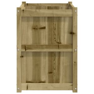 35.4 "x 19.7" x 27.6 "legno di pino impregnato vasi da fiori e fioriere da giardino - Product Image 6