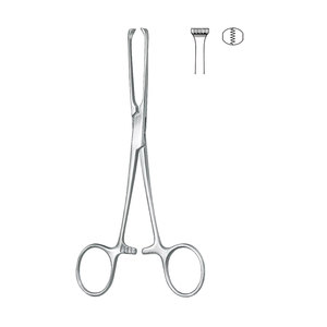Pinza Quirúrgica Allis-Atrauma para Sujetar Tejido Intestinal, 16 cm, Acero Inoxidable de Alta Calidad, por SIGAL MEDCO - Product Image 4
