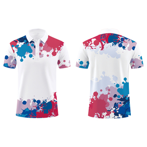 Camiseta Polo de Punto para Hombre con Estampado por Sublimación Personalizado, Camisetas Polo con Diseño Personalizado, Camiseta Polo con Estampado por Sublimación Completa - Product Image 2