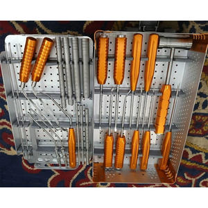 Juego de Instrumentos Quirúrgicos Manuales Reutilizables de Acero Inoxidable UBE Spine GS-DF-0010 Clase II con Agarre para Espejo Endoscópico Unilateral - Product Image 6