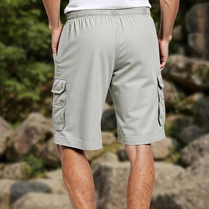 New Arrival Breathable Soft Lightweight High Performance Best Service Custom Multi Pocket Casual Street Style Men Cargo Shorts - Product Image 4