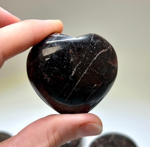 Usine directe Offre Spéciale Hessonite grenat cristal coeur palmier pierre Folk fête de mariage cadeau décor Art Style indien Agate - Product Image 4