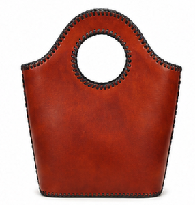 Bolso Tote de Playa Nacional de Cuero Genuino Hecho a Mano de Primera Calidad para Mujer, Bolso de Hombro de Diseño Artesanal - Product Image 2