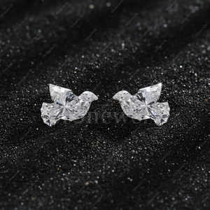 Diamant en vrac en forme de pigeon, cultivé en laboratoire, DEF VVS VS1, 0.5CT 1CT 2CT 3CT, HPHT CVD, certifié IGI, vente en gros - Product Image 2