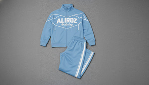 Ensemble coupe-vent sportif personnalisé : Veste zippée intégrale et pantalon à taille élastique – Survêtement décontracté - Product Image 4