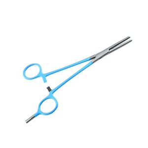 Porte-aiguille Mayo Hegar bleu, droit, instrument chirurgical, mâchoires en carbure de tungstène, forceps de suture en acier inoxydable - Product Image 1