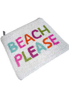 Monedero divertido con cremallera, hecho a mano, bordado con cuentas, duradero, ecológico, de gran capacidad, con cuentas de semillas personalizadas, suave - Product Image 6