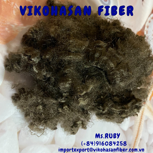 Oferta Especial: Fibra de Silicona Hueca Reciclada 20D HS Marrón-A de Vikohasan PSF, Ideal para Relleno de Juguetes, Almohadas, Sofás y Edredones - Product Image 4