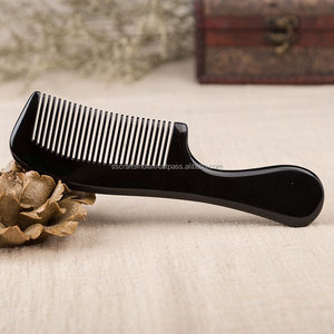 Peine de cuerno tradicional más vendido perfecto para el peinado de la barba y el cuidado del cabello Ayurvédico DE LA India - Product Image 2
