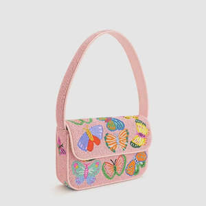 Bolso Casual de Lujo Hecho a Mano en India, Surtido de Cuentas de Vidrio Multicolor, Bolso Artesanal Local Duradero, Bolsos Promocionales - Product Image 6