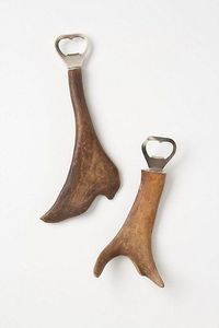 Ouvre-bouteille artisanal écologique moderne en corne de buffle et acier inoxydable avec logo personnalisé, design unique, cadeau de fête - Product Image 2