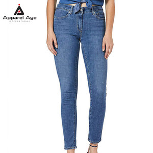 Último Diseño, Servicio OEM, Pantalones Vaqueros para Mujer, Cómodos, Transpirables, de Primera Calidad - Product Image 5