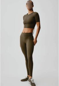 Leggings Deportivos Premium para Mujer, Sin Costuras, Cintura Alta, Control de Abdomen, Elásticos, para Yoga, Running, Gimnasio, Ropa Deportiva - Product Image 4