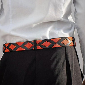 Ceinture Polo en Cuir Véritable Durable avec Motif Polo Classique – Prix de Gros 2026 - Product Image 4