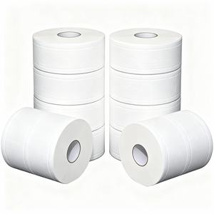 Rollos de Papel Higiénico Jumbo de 2 Capas, Suaves, Resistentes y Absorbentes para Baños Públicos y Edificios de Oficinas - Product Image 2