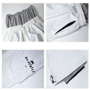 กางเกงสกีกันน้ำกันลมทรงโอเวอร์ไซส์สำหรับผู้ชายและผู้หญิง กางเกงสโนว์บอร์ดทรงหลวมเอวสูง กางเกงคาร์โก้กันหนาวสำหรับฤดูหนาว สไตล์สตรีทแวร์ - Product Image 6