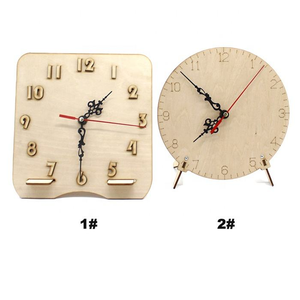 Reloj de Madera Hecho a Mano STEM, Juguetes de Madera, Modelo de Reloj para Hacer Uno Mismo - Product Image 4