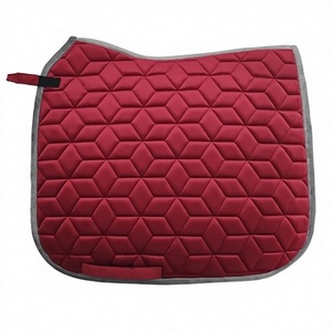 Best Selling Customized Premium Dressage Horse Saddle Pad <b>Quilted</b> <b>Wool</b> Blend Breathable Comfortable High Wither All-Purpose - Product Image 4