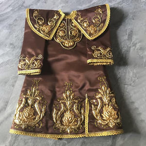 Vestido bordado a mano San Antonio De Padua con hilo de oro, diseño nuevo, hecho a medida, trajes y faldas bordadas en venta - Product Image 2
