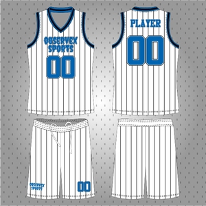 Uniforme de Baloncesto Reversible de Alta Calidad para Jóvenes, Hombres y Mujeres, Personalizado, Profesional, para Universidad, Camiseta sin Mangas - Product Image 1