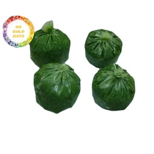 Hoja de yuca congelada IQF para cocina africana y procesamiento de alimentos Suministro de hojas tropicales verdes Premium de Vietnam - Product Image 1