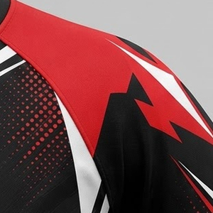 Camiseta de lacrosse de tela cómoda para equipos, MOQ bajo, secado rápido, ropa deportiva, camiseta de lacrosse para venta en línea con servicio OEM - Product Image 4