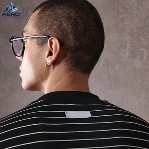 Regular Fit <b>Long</b> <b>Sleeve</b> Striped T-Shirt Casual Streetwear Classic Tee Autumn Winter Everyday Loungewear <b>Top</b> Full <b>Sleeve</b> Shirt - Product Image 4