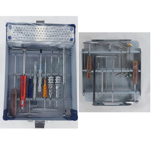 Juego de Instrumentos Ortopédicos Manuales SureMed DHS DCS, Kit Completo para Herramientas de Fijación Ósea Quirúrgica - Product Image 1