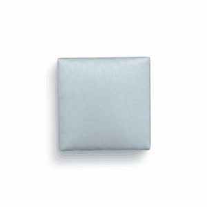 Caja de Regalo de Tela Azul Polvo con Aspecto de Seda, Caja Cuadrada Simple con Tapa Desmontable para Recuerdos de Boda y Joyas - Product Image 5
