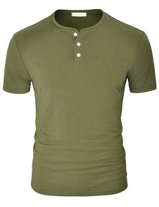 T-shirt Homme Respirant 100% Coton Couleur Unie Coupe Ample Style Hip-Hop Urbain pour le Sport et le Cyclisme en Extérieur Écologique - Product Image 3