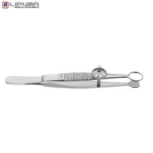 Pinzas AYER para Calázion de 9 cm, Pinzas Quirúrgicas de 10 mm de Diámetro, Hoja Sólida, Instrumentos Médicos Oftálmicos para Procedimientos Oculares - Product Image 4