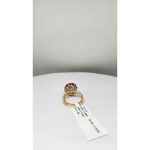 Bague moderne en or 14 carats pour femme avec diamant naturel SI H 0,8 ct 1,5 ct, pierre fantaisie légère, plaqué rhodium, poids net 3,53 g, luxe, certifiée IGI - Product Image 4