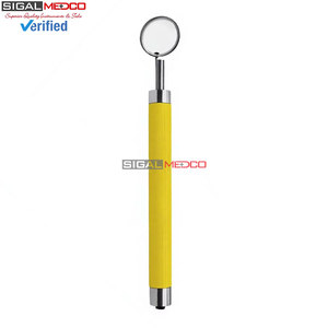 Premium Dental Mouth <b>Mirror</b> <b>LED</b> Light Silver Handle German Stainless Steel Ergonomic Manual Oral Examination Diagnostic <b>Mirror</b> - Product Image 6