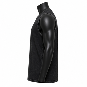 Débardeur de sport respirant en maille pour hommes – Vente en gros – Polyester – Nouveaux hauts de musculation d'été pour l'entraînement - Product Image 6