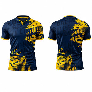 Sports Wear Rugby Jersey for Men and Women Printed Trendy Stretchy Quick Dry Moisture Wicking OEM Serviced - Product Image 4